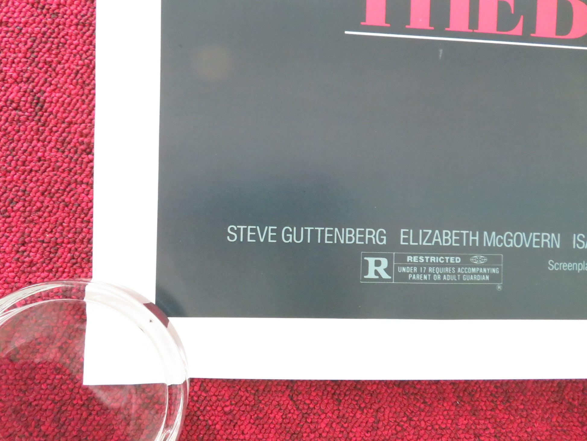 THE BEDROOM WINDOW US ONE SHEET ROLLED POSTER STEVE GUTTENBERG 1987 - Rendezvous Cinema