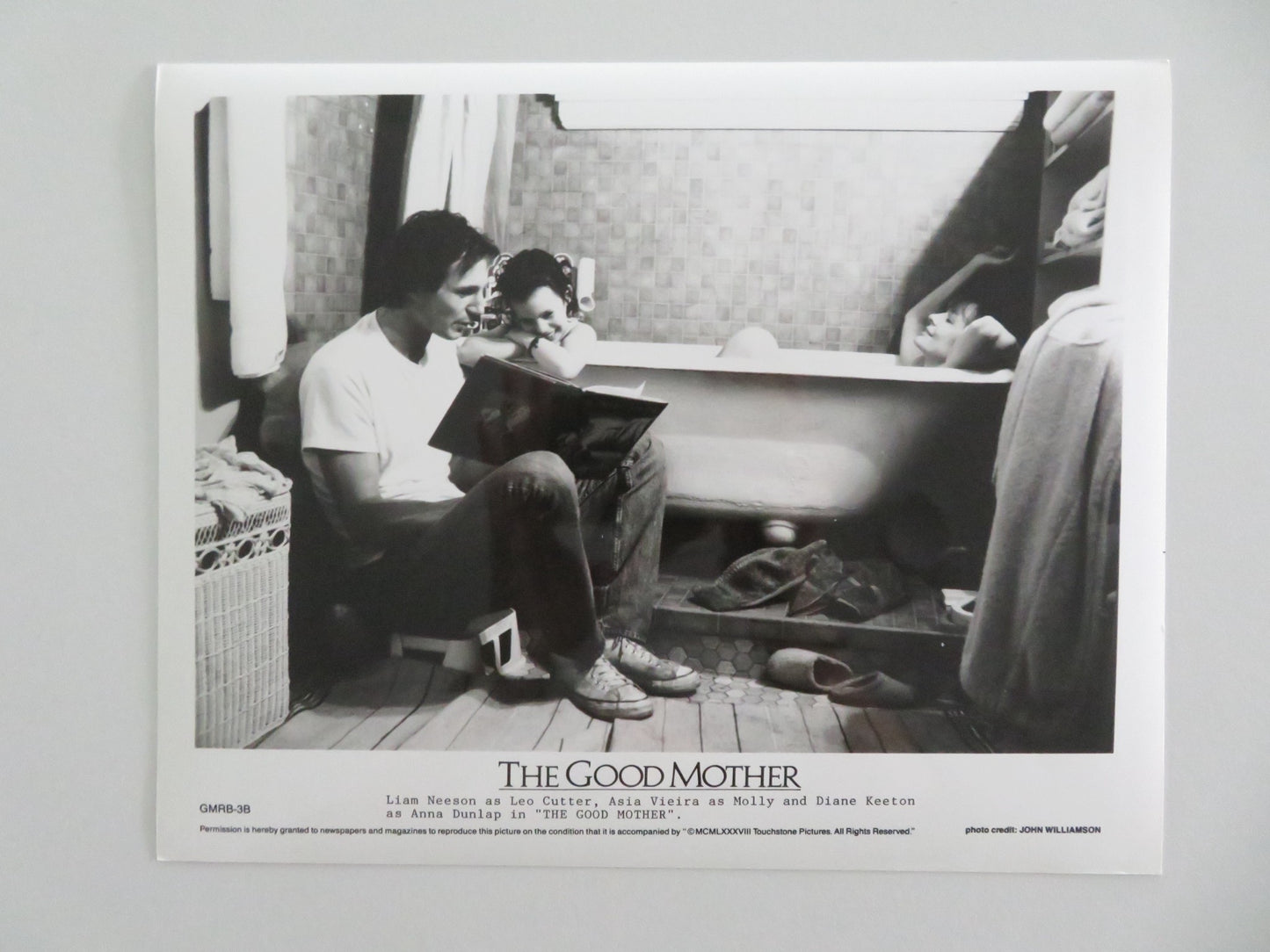 THE GOOD MOTHER MOVIE STILL PHOTO LOT OF 4 DIANE KEATON LIAM NEESON 1988