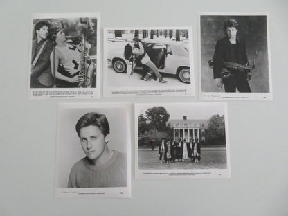 ST. ELMO'S FIRE MOVIE STILL PHOTO LOT OF 5 ROB LOWE EMILIO ESTEVEZ D. MOORE 1985
