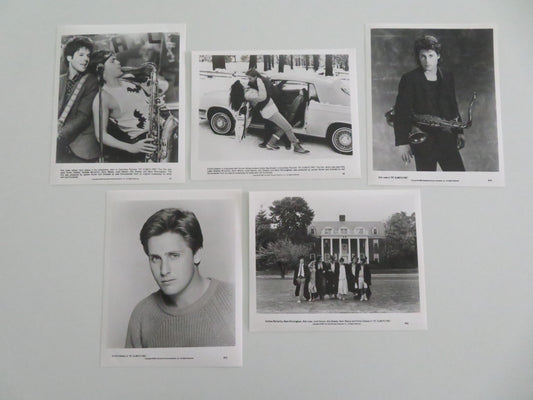 ST. ELMO'S FIRE MOVIE STILL PHOTO LOT OF 5 ROB LOWE EMILIO ESTEVEZ D. MOORE 1985