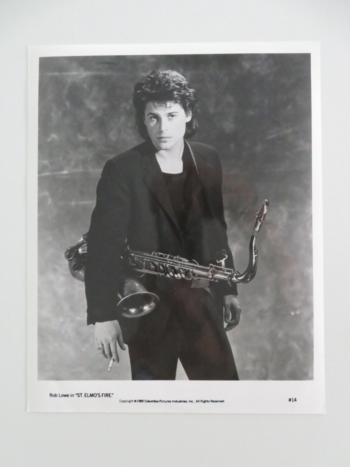 ST. ELMO'S FIRE MOVIE STILL PHOTO LOT OF 5 ROB LOWE EMILIO ESTEVEZ D. MOORE 1985