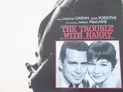 THE TROUBLE WITH HARRY US ONE SHEET ROLLED POSTER EDMUND GWENN R1983 - Rendezvous Cinema