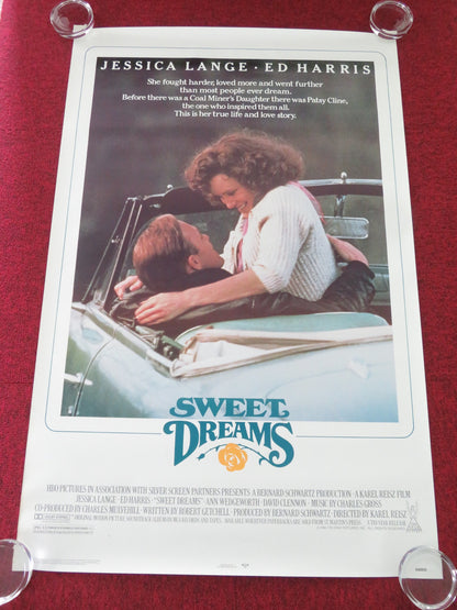SWEET DREAMS US ONE SHEET ROLLED POSTER JESSICA LANGE ED HARRIS 1985 - Rendezvous Cinema