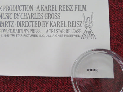 SWEET DREAMS US ONE SHEET ROLLED POSTER JESSICA LANGE ED HARRIS 1985 - Rendezvous Cinema