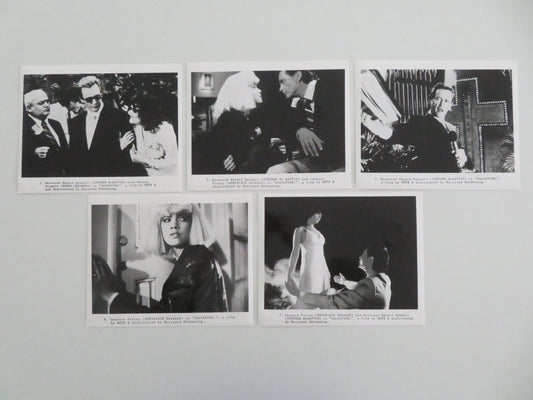 SALVATION! MOVIE STILL PHOTO LOT OF 5 STEPHEN MCHATTIE DOMINIQUE DAVALOS 1987