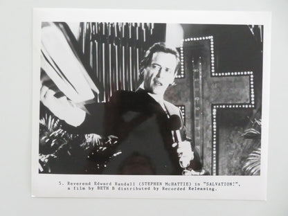 SALVATION! MOVIE STILL PHOTO LOT OF 5 STEPHEN MCHATTIE DOMINIQUE DAVALOS 1987