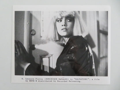 SALVATION! MOVIE STILL PHOTO LOT OF 5 STEPHEN MCHATTIE DOMINIQUE DAVALOS 1987