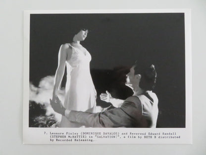 SALVATION! MOVIE STILL PHOTO LOT OF 5 STEPHEN MCHATTIE DOMINIQUE DAVALOS 1987