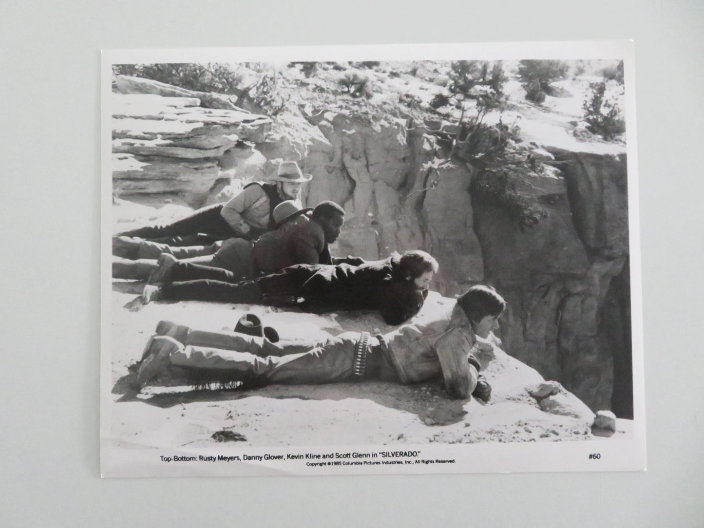 SILVERADO MOVIE STILL PHOTO LOT OF 6 KEVIN COSTNER SCOTT GLENN 1985