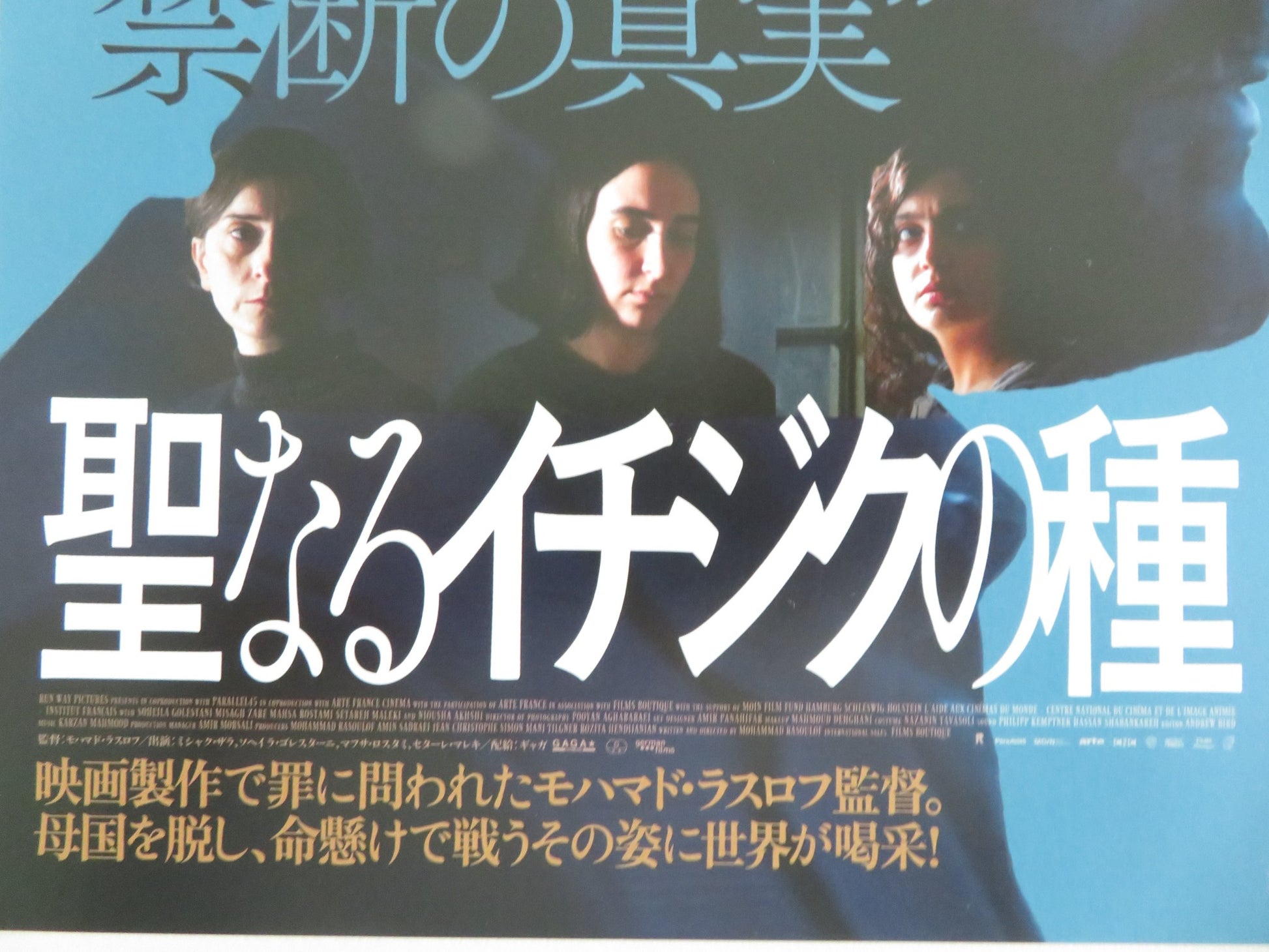 THE SEED OF THE SACRED FIG JAPANESE CHIRASHI (B5) POSTER SOHEILA GOLESTANI 2024 - Rendezvous Cinema