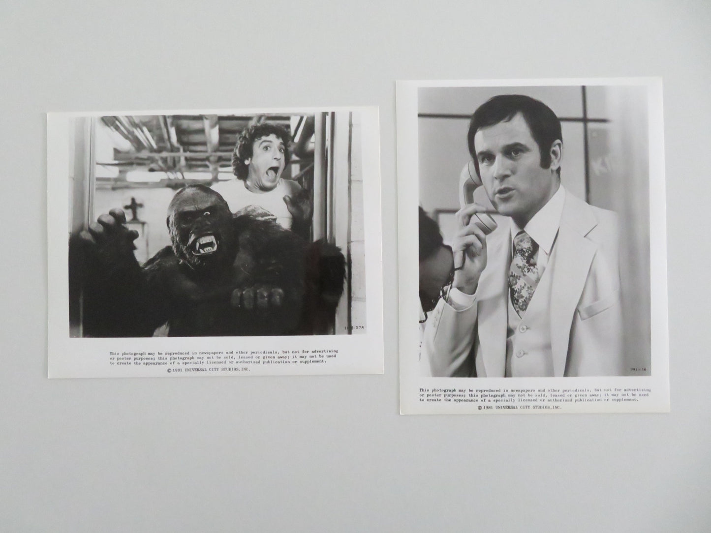THE INCREDIBLE SHRINKING WOMAN MOVIE STILL PHOTO LOT OF 2 CHARLES GRODIN 1981