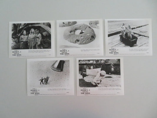 HONEY I SHRUNK THE KIDS MOVIE STILL PHOTO LOT OF 5 DISNEY RICK MORANIS 1989