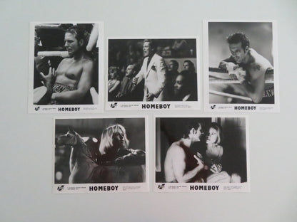HOMEBOY MOVIE STILL PHOTO LOT OF 5 MICKEY ROURKE CHRISTOPHER WALKEN 1988