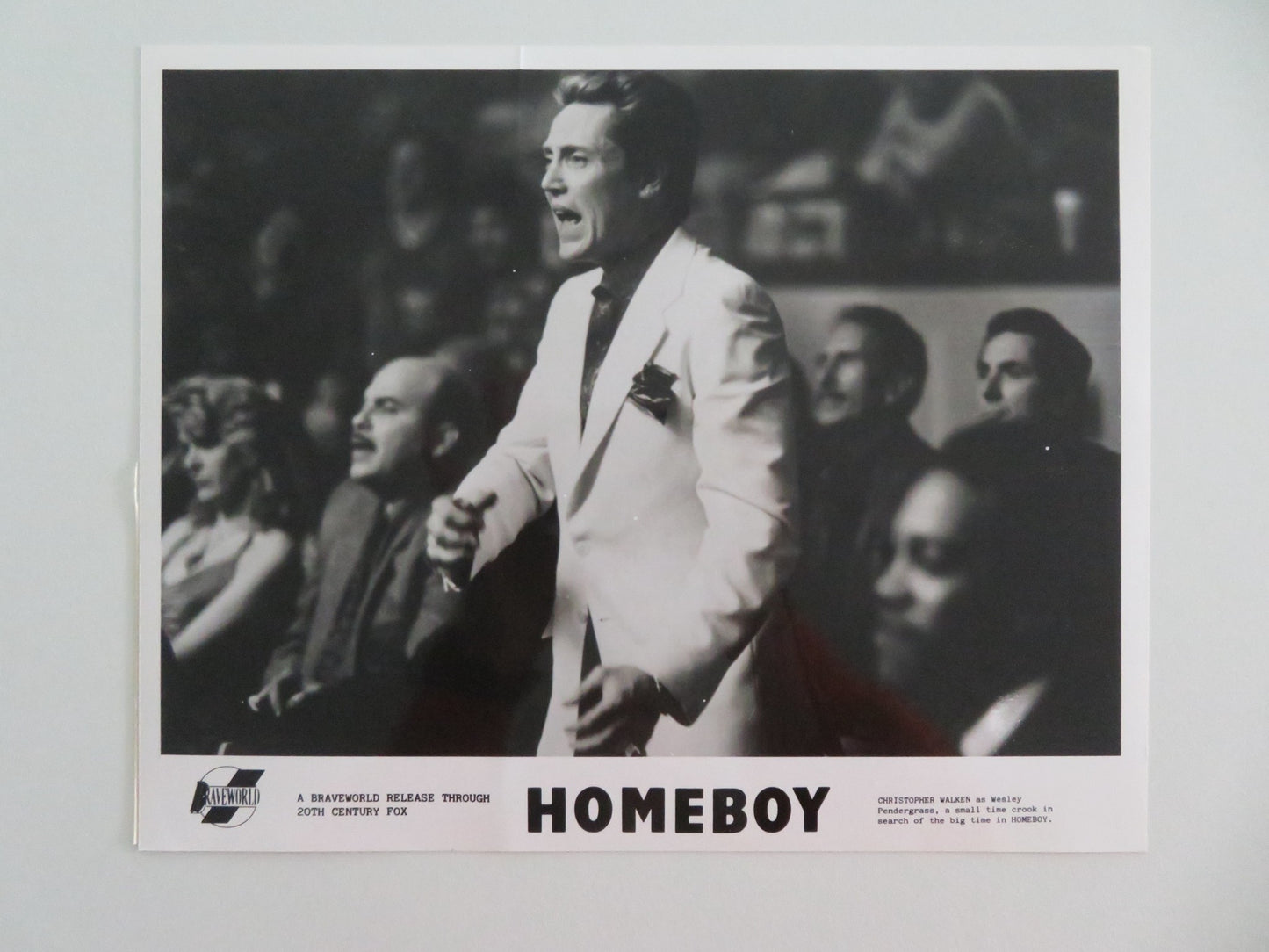 HOMEBOY MOVIE STILL PHOTO LOT OF 5 MICKEY ROURKE CHRISTOPHER WALKEN 1988