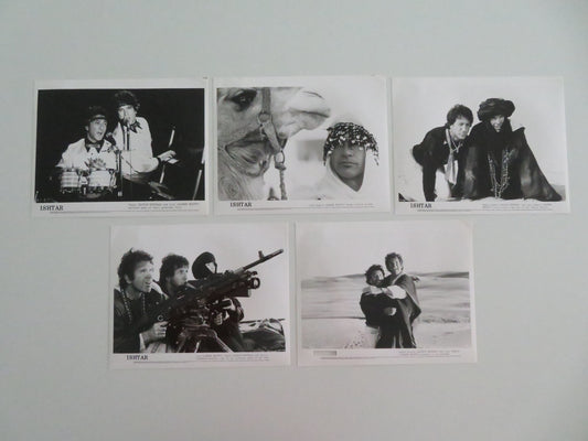 ISHTAR MOVIE STILL PHOTO LOT OF 5 DUSTIN HOFFMAN WARREN BEATTY 1987