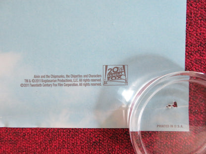 ALVIN AND THE CHIPMUNKS: CHIPWRECKED US ONE SHEET ROLLED POSTER 2011 - Rendezvous Cinema