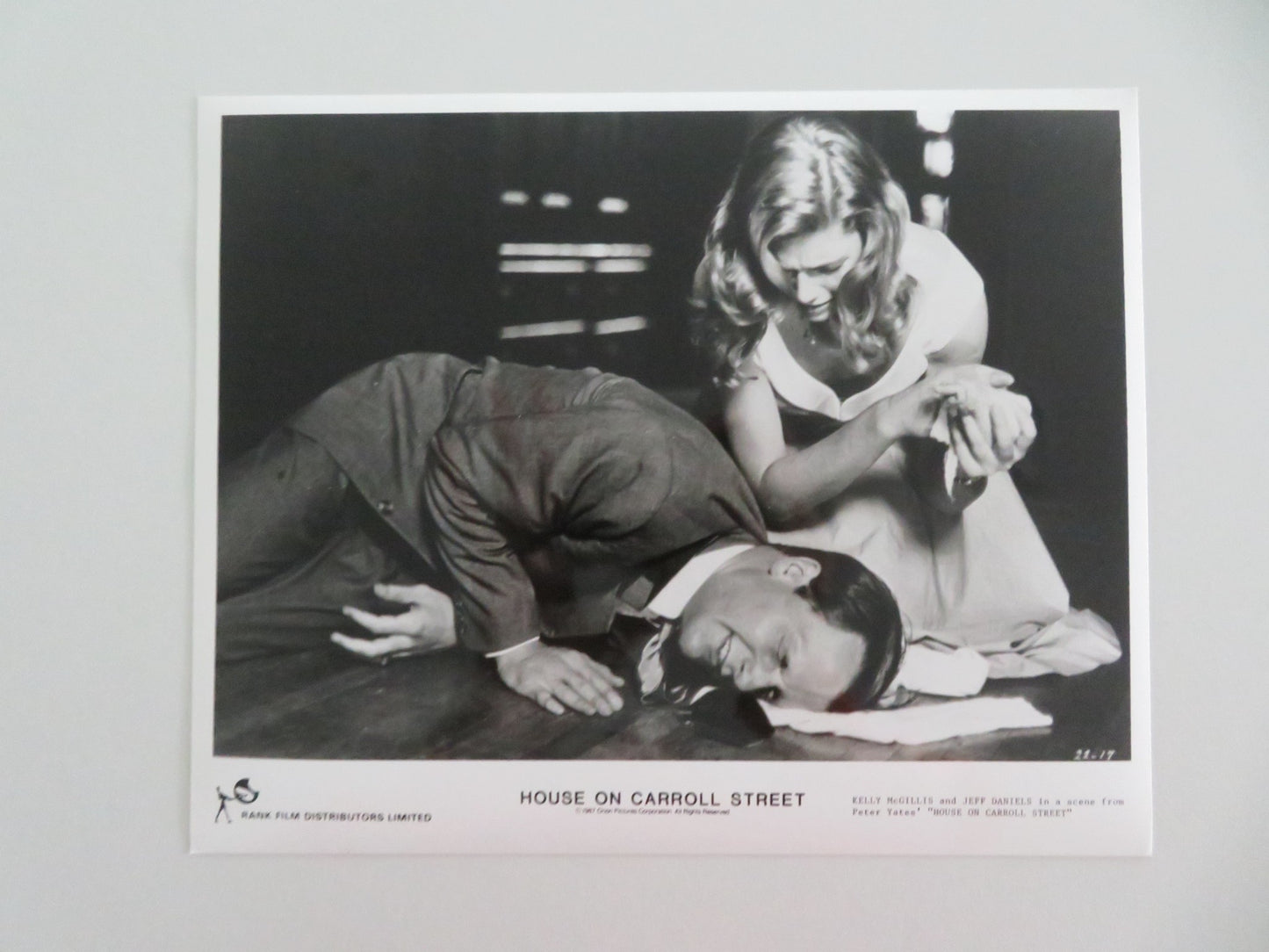 THE HOUSE ON CARROLL STREET MOVIE STILL PHOTO LOT OF 8 JEFF DANIELS 1987