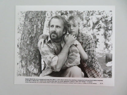 IN COUNTRY MOVIE STILL PHOTO LOT OF 7 BRUCE WILLIS EMILY LLOYD 1989