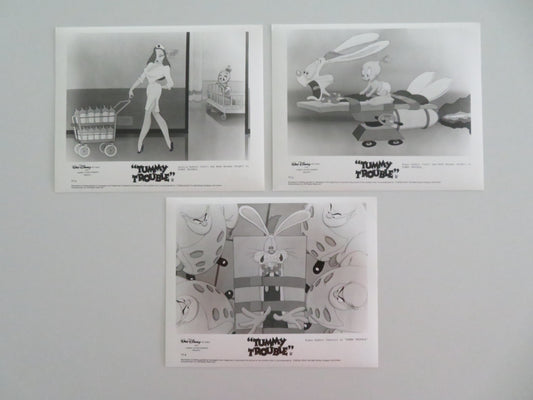 TUMMY TROUBLE MOVIE STILL PHOTO LOT OF 3 DISNEY KATHLEEN TURNER 1989