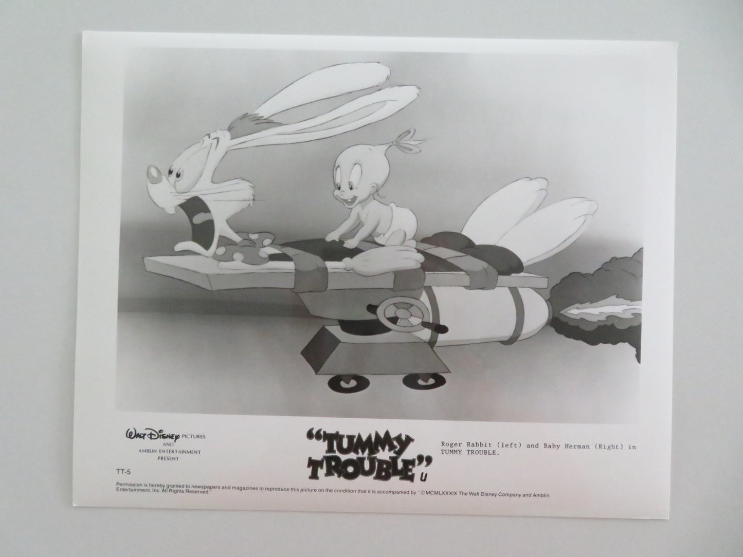 TUMMY TROUBLE MOVIE STILL PHOTO LOT OF 3 DISNEY KATHLEEN TURNER 1989