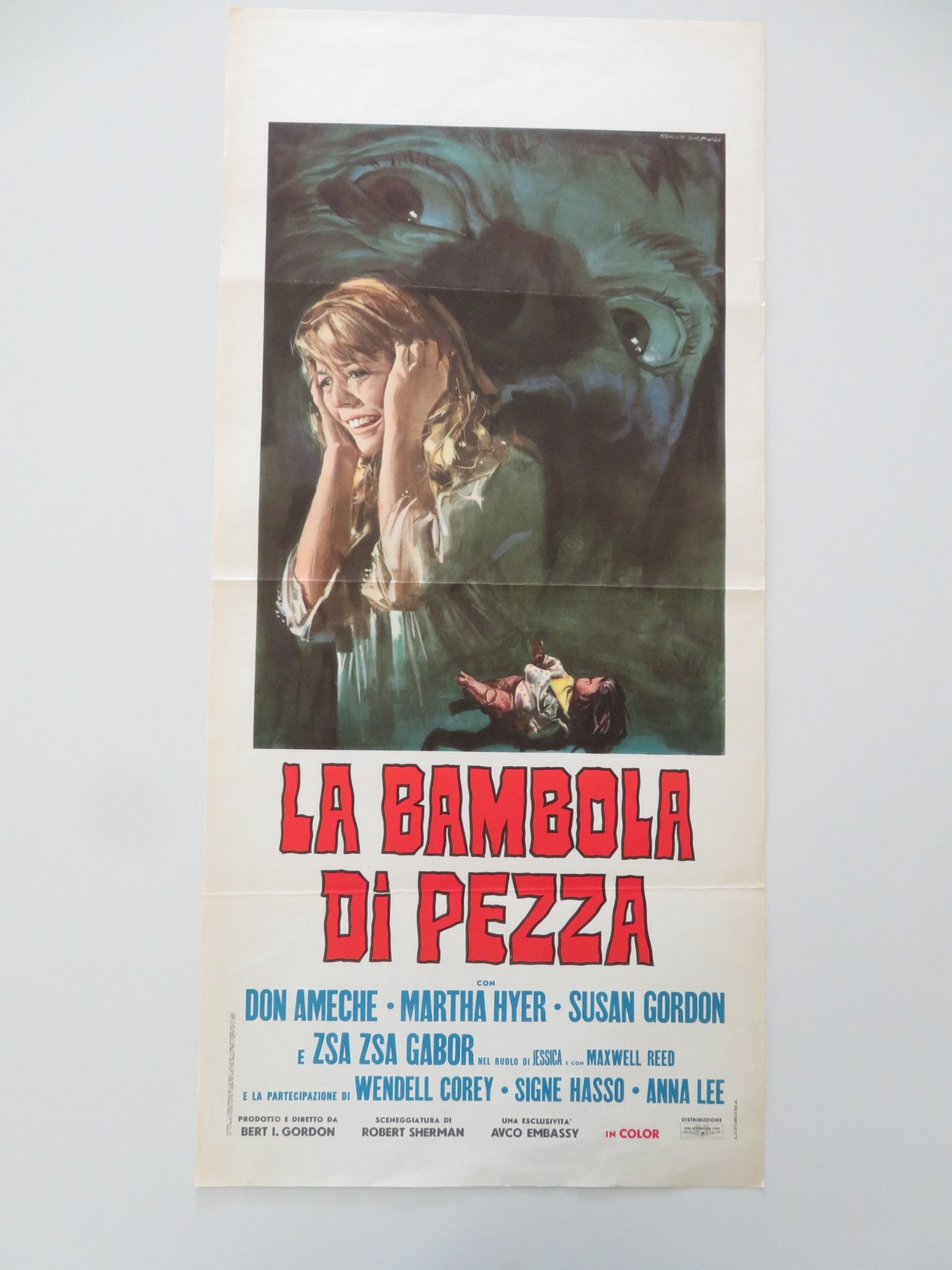 PICTURE MOMMY DEAD ITALIAN LOCANDINA POSTER DON AMECHE MARTHA HYER 1970 - Rendezvous Cinema