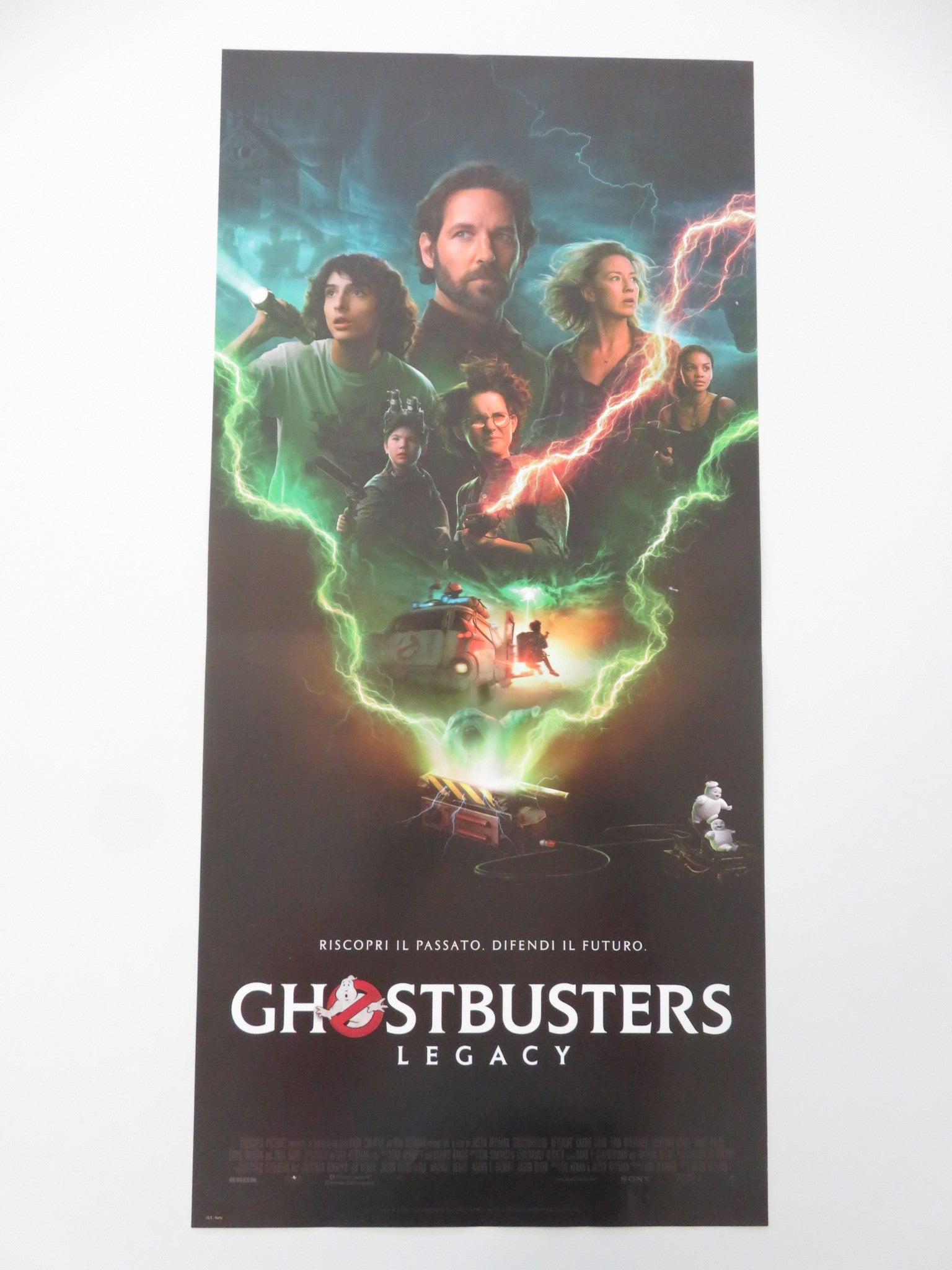 GHOSTBUSTERS: AFTERLIFE ITALIAN LOCANDINA POSTER PAUL RUDD CARRIE COON 2021 - Rendezvous Cinema