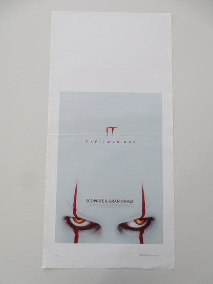CHAPTER TWO ITALIAN LOCANDINA POSTER BILL SKARSGARD JESSICA CHASTAIN 2019 - Rendezvous Cinema