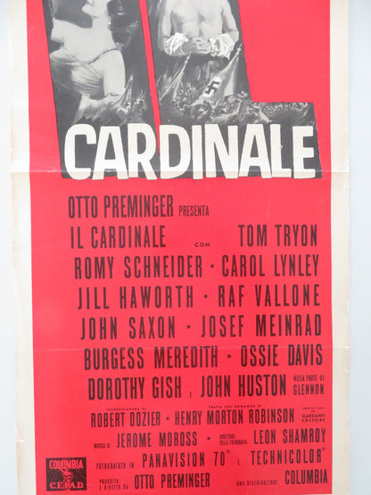 THE CARDINAL ITALIAN LOCANDINA POSTER TOM TRYON ROMY SCHNEIDER R1965 - Rendezvous Cinema