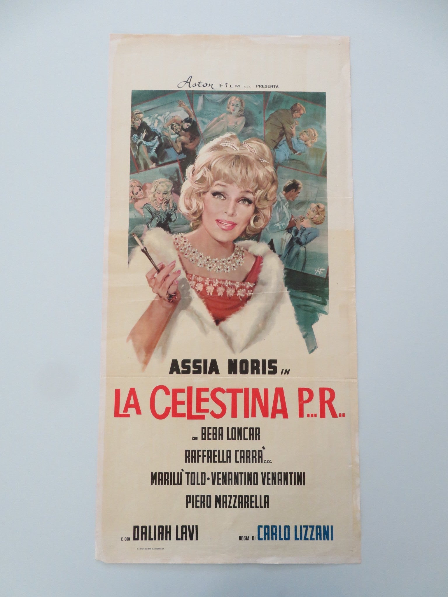 LA CELESTINA P... R... ITALIAN LOCANDINA POSTER ASSIA NORIS BEBA LONCARR 1965 - Rendezvous Cinema