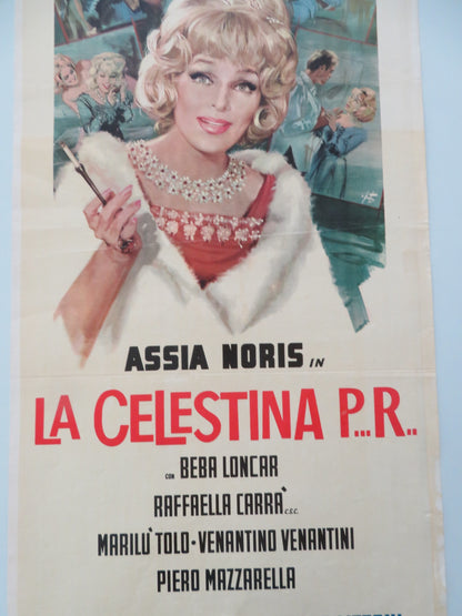 LA CELESTINA P... R... ITALIAN LOCANDINA POSTER ASSIA NORIS BEBA LONCARR 1965 - Rendezvous Cinema