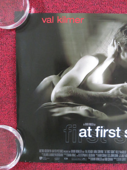 AT FIRST SIGHT - A UK MINI QUAD POSTER VAL KILMER MIRA SORVINO 1999 - Rendezvous Cinema