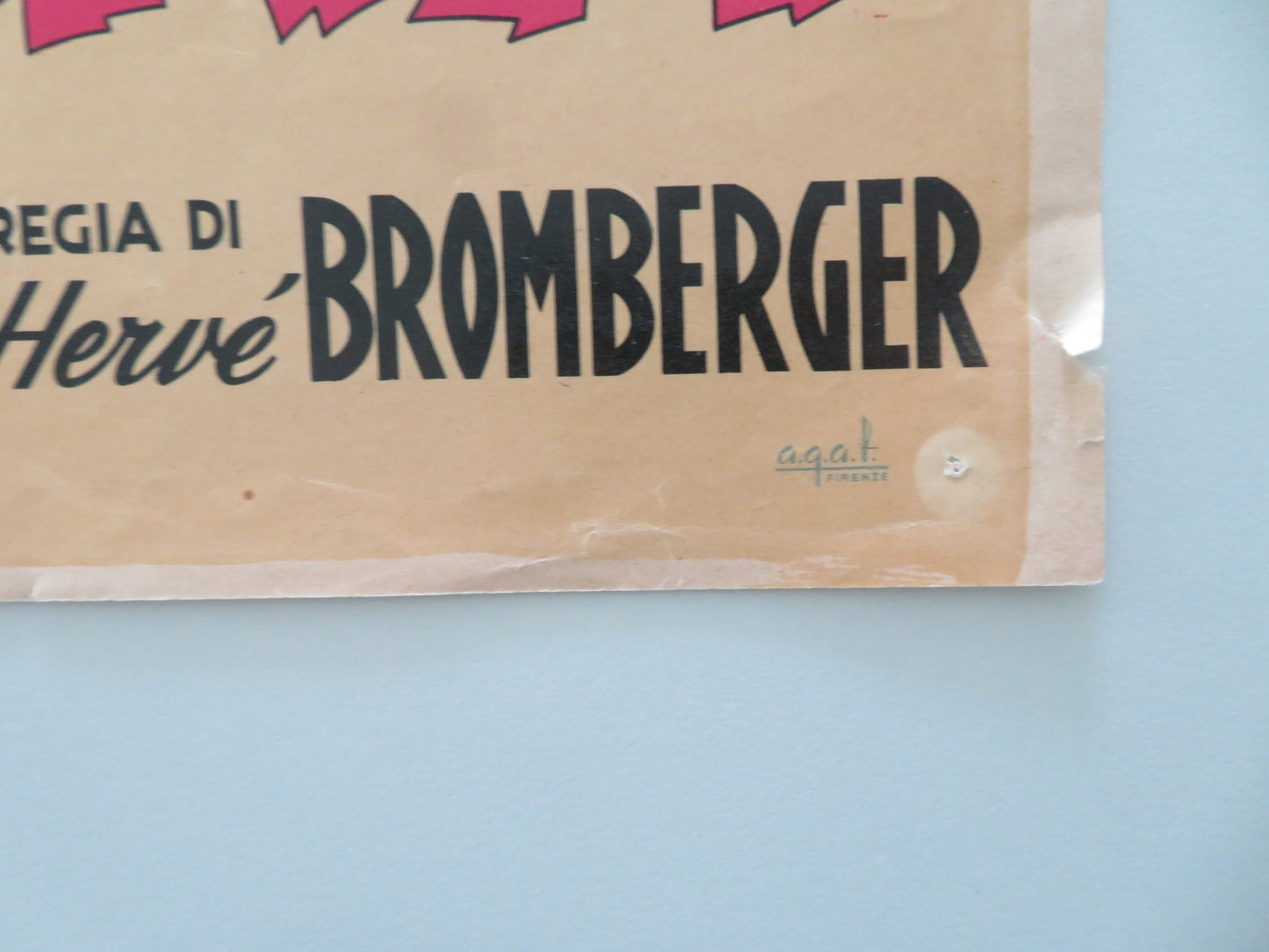 NAGANA ITALIAN LOCANDINA POSTER BARBARA LAAGE RENATO BALDINI 1955 - Rendezvous Cinema