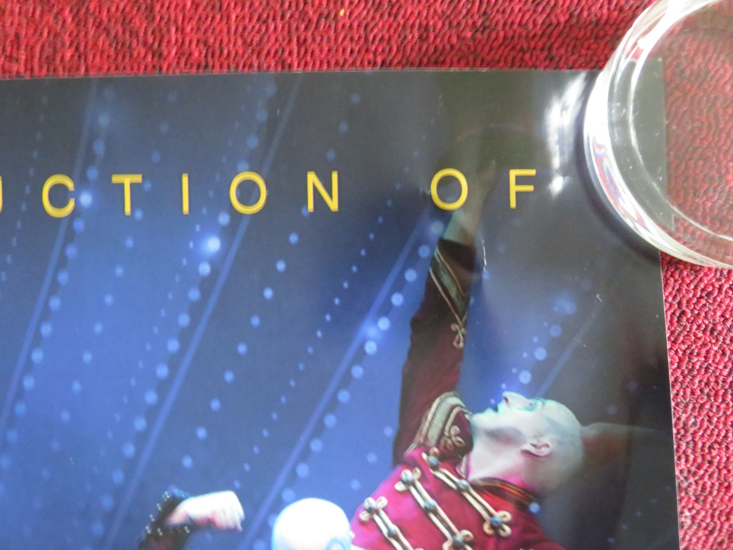 LOVE NEVER DIES UK QUAD ROLLED POSTER BEN LEWIS ANNA O'BYRNE 2012