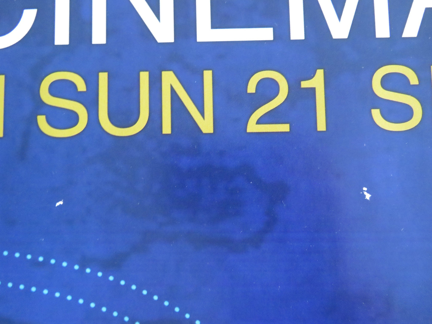 LOVE NEVER DIES UK QUAD ROLLED POSTER BEN LEWIS ANNA O'BYRNE 2012