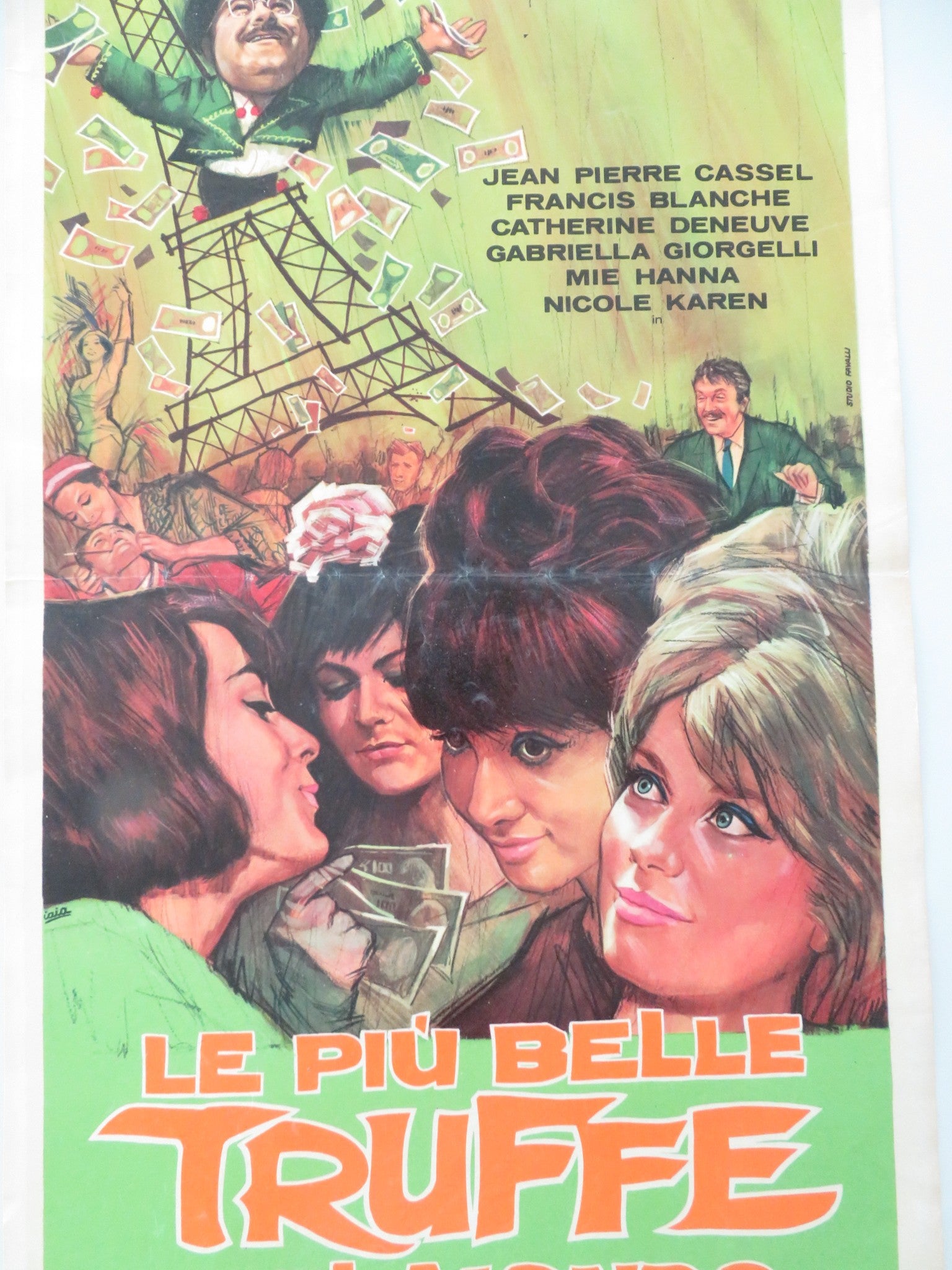 THE WORLD'S MOST BEAUTIFUL SWINDLERS ITALIAN LOCANDINA POSTER JEAN PIERRE 1964 - Rendezvous Cinema