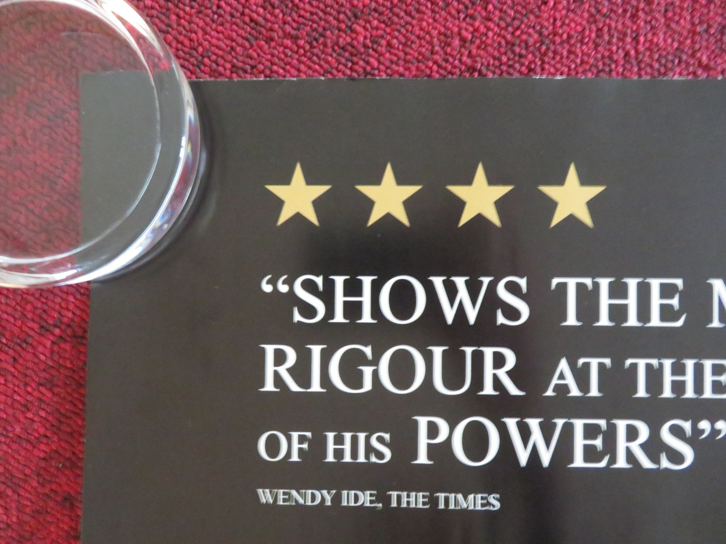 THE WHITE RIBBON UK QUAD ROLLED POSTER CHRISTIAN FRIEDEL ERNST JACOBI 2009