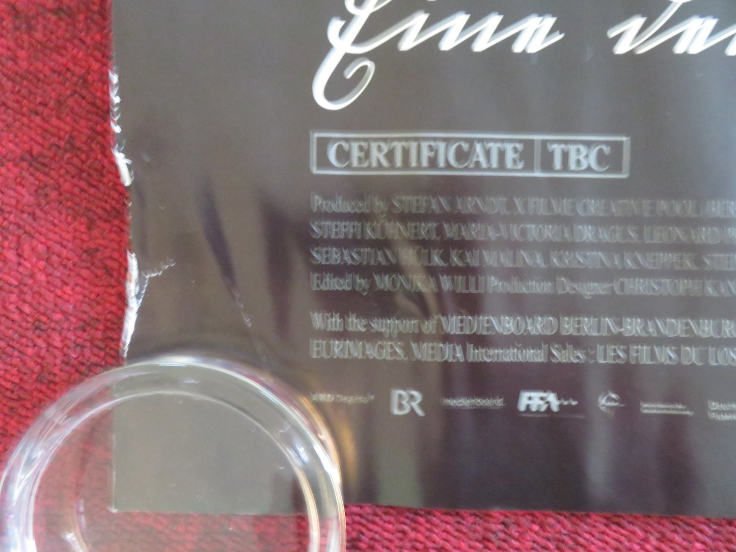 THE WHITE RIBBON UK QUAD ROLLED POSTER CHRISTIAN FRIEDEL ERNST JACOBI 2009