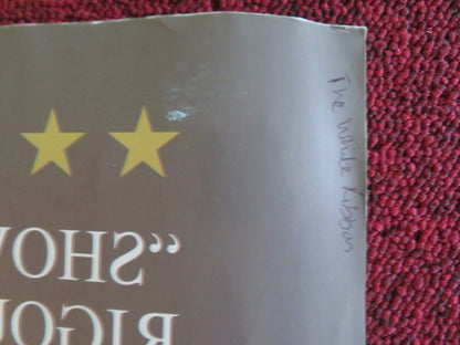 THE WHITE RIBBON UK QUAD ROLLED POSTER CHRISTIAN FRIEDEL ERNST JACOBI 2009