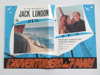 THE SEAWOLF - A ITALIAN FOTOBUSTA POSTER EDWARD MEEKS RAIMUND HARMSTORF 1971 - Rendezvous Cinema