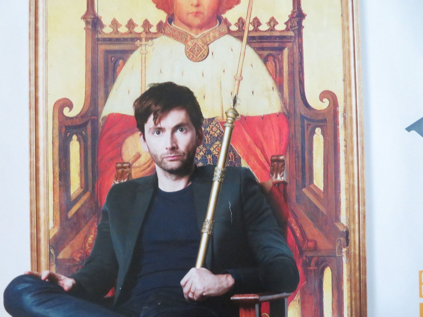 ROYAL SHAKESPEARE COMPANY: RICHARD II UK QUAD ROLLED POSTER DAVID TENNANT 2013