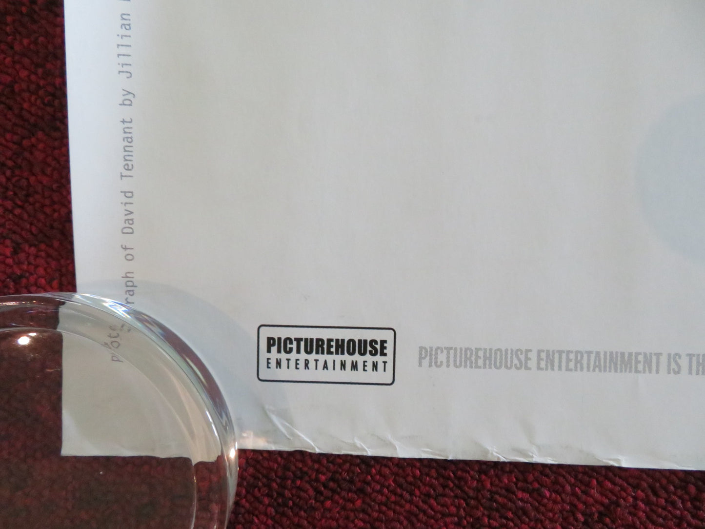 ROYAL SHAKESPEARE COMPANY: RICHARD II UK QUAD ROLLED POSTER DAVID TENNANT 2013