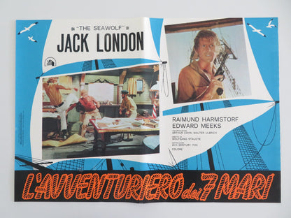 THE SEAWOLF - E ITALIAN FOTOBUSTA POSTER EDWARD MEEKS RAIMUND HARMSTORF 1971 - Rendezvous Cinema