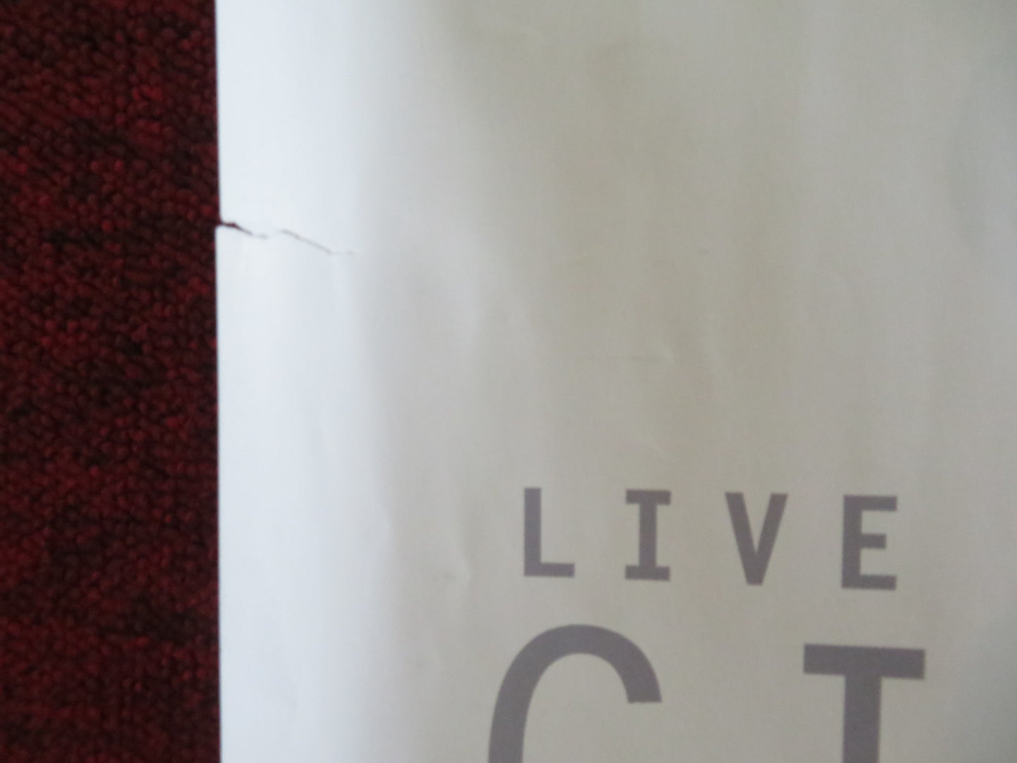 ROYAL SHAKESPEARE COMPANY: RICHARD II UK QUAD ROLLED POSTER DAVID TENNANT 2013