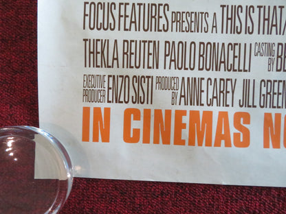 THE AMERICAN UK QUAD ROLLED POSTER GEORGE CLOONEY IRINA BJORKLUND 2010