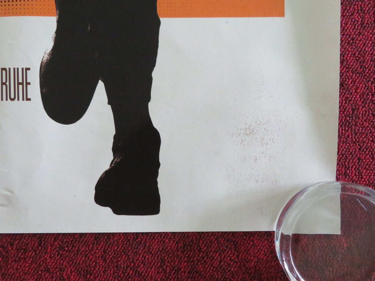 THE AMERICAN UK QUAD ROLLED POSTER GEORGE CLOONEY IRINA BJORKLUND 2010