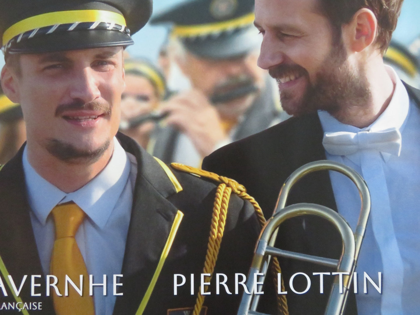 THE MARCHING BAND UK QUAD ROLLED POSTER BENJAMIN LAVERNHE PIERRE LOTTIN 2024