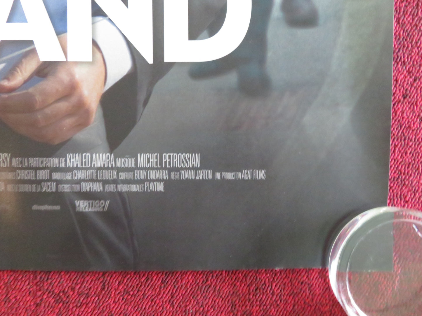 THE MARCHING BAND UK QUAD ROLLED POSTER BENJAMIN LAVERNHE PIERRE LOTTIN 2024