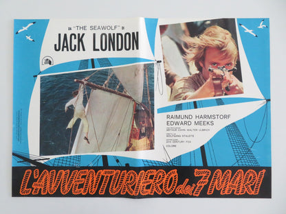THE SEAWOLF - G ITALIAN FOTOBUSTA POSTER EDWARD MEEKS RAIMUND HARMSTORF 1971 - Rendezvous Cinema