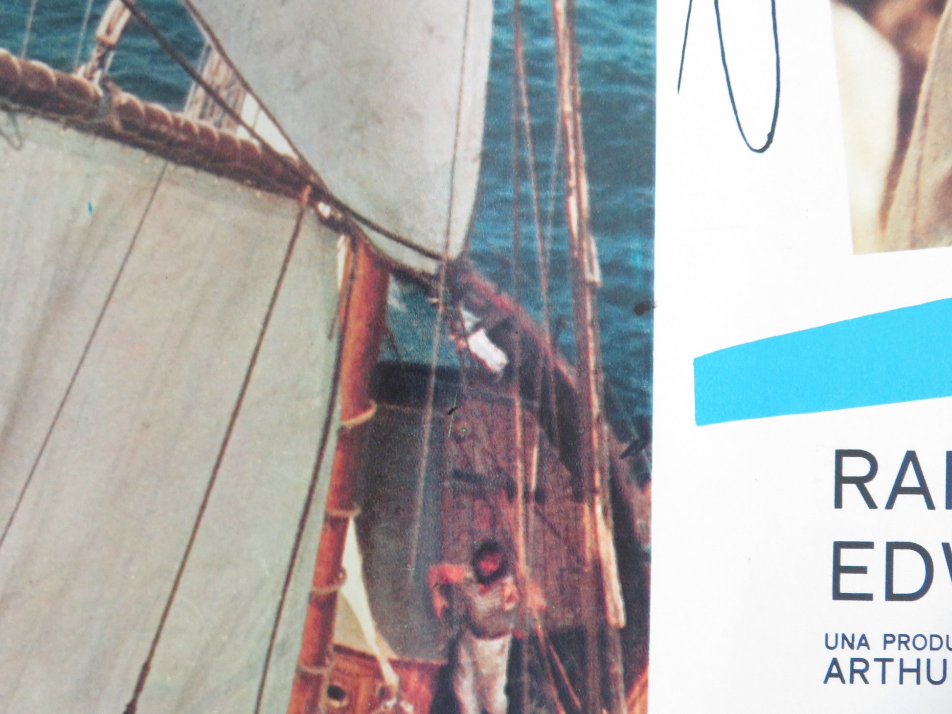 THE SEAWOLF - G ITALIAN FOTOBUSTA POSTER EDWARD MEEKS RAIMUND HARMSTORF 1971 - Rendezvous Cinema