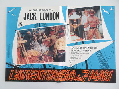 THE SEAWOLF - H ITALIAN FOTOBUSTA POSTER EDWARD MEEKS RAIMUND HARMSTORF 1971 - Rendezvous Cinema